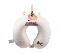 Puckator Coussin de Voyage Relaxeazzz Peluché Mémoire de Forme - Adoracorns Astra la Licorne