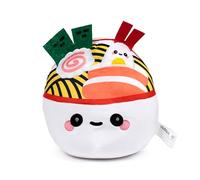 Puckator Coussin en Peluche Doux - Nori Le Bol de Ramen Kawaii - Foodiemals Squidglys