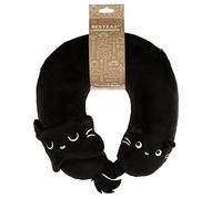 Puckator Coussin Voyage Relaxeazzz Mémoire de Forme & Masque - Chat