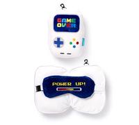 Puckator Coussin de voyage Relaxeazzz peluché 2-en-1 Game Over Console de jeux portable Unique