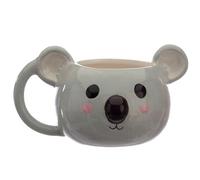 Puckator Cutiemals Ceramic Koala Head Shaped Mug, 1 Unità (Confezione da 1)