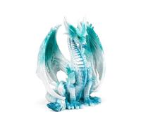 Puckator Dark Legends Master of the Ice Dragon - Décoration de chambre mignonne - Accessoires de méditation esthétiques Feng Shui - Décorations de jardin - Décorations d'étagère de bureau - Cadeaux de