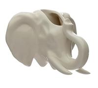 Puckator Decorative Ceramic Indoor Wall Planter - Elephant