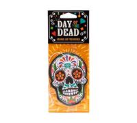 Puckator Désodorisant Orange Day of the Dead - Diffuseur de parfum d'ambiance pour la maison et la salle de bain - Petits diffuseurs de parfum - Désodorisant neutralisant d'odeurs - Désodorisant -