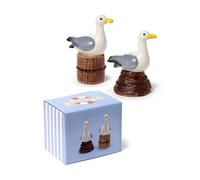 Puckator Ensemble salière et poivrière en céramique Mouette