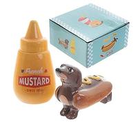 Saucisse Chien Sel et Poivre Set Multicolore