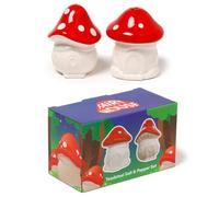 Puckator Ensemble Salière & Poivrière - Maison de Fée Champignon, Unique, Multicouleur