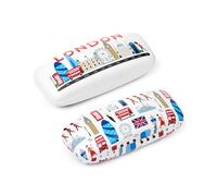 Puckator Étui à lunettes/lunettes de soleil souvenir de Londres - Pochette - Étui souple pour lunettes de soleil pour femme - Étui rigide pour homme - Étui à lunettes de soleil pour homme - EDC,