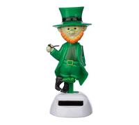 Puckator Figurine solaire Farfadet FF52 plastique Vert/Orange/Blanc 6 x 5 x 12 cm