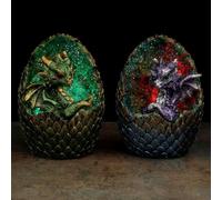 Puckator Figurine Bébé Dragon Elements LED - Oeuf de Cristal