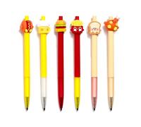 Puckator Foodiemals - Crayon éternel Fast Food - Crayon infini sans encre pour enfants, école, dessin, journal, fournitures de rentrée scolaire, cadeaux