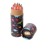 Puckator Fun Kids Lot de 10 tubes de coloriage dinosaures 10 x 10 x 3,5 x 8,5 cm