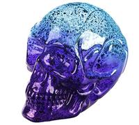 Puckator Grand crâne à LED 2 Tons métallique Multicolore Hauteur 11 cm Largeur 9,5 cm Profondeur 13,5 cm