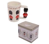 Puckator Guardsman Figure Shaped Handle Mug, 1 Unità (Confezione da 1)