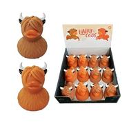 Puckator Hairy Coos Highland Coo Duck Jouet pour le bain