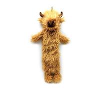 Puckator Highland Coo Longue bouillotte avec housse en peluche - Chaleur chaude et glacée - Pour blessures sportives, douleurs au genou et au dos - Chauffe-lit - Produits de santé bien-être