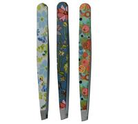 Puckator Julie Dodsworth Pince à épiler botanique bleue - Mini pince à épiler fine pour enfants incarnés - Pince à épiler pour poils du visage et du menton - Petit cadeau - Enlèvement d'éclats