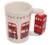 Puckator Tasse en céramique London Dolomite — poignée en forme de bus