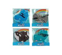 Puckator Lot de 2 Gommes - Baleine