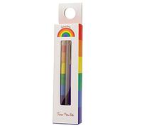 Puckator Lot de 2 Stylos Somewhere Rainbow - Arc-en-Ciel