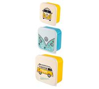 Puckator Lot de 3 Boîtes Repas Volkswagen - Van Bus Combi VW T1 Surf Adventure M/L/XL