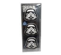 Puckator - Lot de 3 gommes spéciales à effacer pour l'école - L'original Stormtrooper - Papeterie et papeterie pour enfants et filles