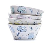 Puckator Lot de 4 bols en rPET - Explore - Volkswagen T1