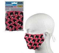 Puckator Masque facial réutilisable - Non médical grande taille (chat fin)