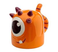 Puckator Monstarz Monster Orange Upside Down Ceramic Shaped Mug