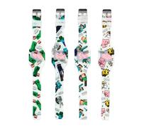 Puckator Montre Digitale en Silicone Phosphorescent - Minecraft