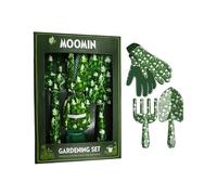 Puckator Moomin Coffret cadeau 3 pièces avec truelle, fourchette et gants de jardinage