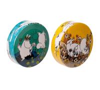 Puckator Moomin Serviette de voyage compressée - Essentiels essentiels de voyage pour la randonnée - Kit de gueule de bois - Accessoires indispensables pour les vacances, les voyages, le camping -