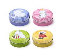 Puckator Moomin & Tammi Baume à lèvres dans une boîte - Baumes à lèvres essentiels pour les vacances pour femme et famille - Crème exfoliante hydratante - Joli baume à lèvres Bam