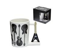 Puckator Mug à anse Headstock – Guitare Rock décorée