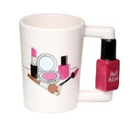 Puckator Mug à anse en forme de vernis à ongles