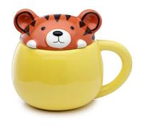 Puckator Mug avec Couvercle Adoramals - Tigre