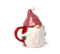 Puckator Mug avec Couvercle - Lutin de Noël Scandi