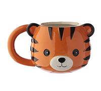 Puckator Mug en Céramique Animal Jungle & Zoo Adoramals - Tête de Tigre