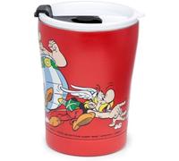 Puckator Mug Thermique ou Tasse Thermique Isolée 300ml Astérix & Obélix - Rouge