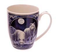 Puckator MULP36 Mug en Porcelaine Tendre - Guerriers de l'hiver par Lisa Parker Porcelaine Tendre Bleu, Blanc, Gris 11x8,5x10,5 cm