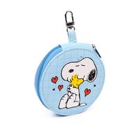 Puckator Peanuts Snoopy & Woodstock Ensemble de manucure rond 5 pièces - Kit de soins des ongles - Cadeau pour homme et femme - Soins personnels - Kits d'accessoires essentiels de voyage et de