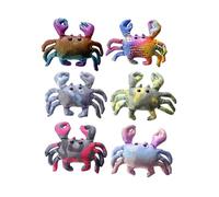 Puckator Petit animal de sable en forme de crabe - Sea Safari Woodland Zoo Jungle Animaux sauvages Figurines - Presse-papier pour la maison, le bureau, les cadeaux pour les bureaux - Prix pour enfants