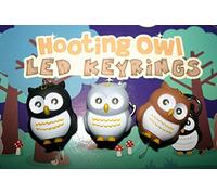 Puckator Porte-clés LED hibou Hooting