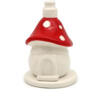Puckator Porte-encens en Céramique pour Cônes d'Encens - Maison de Fée Champignon