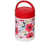 Puckator Pot à Collation Isolé INOX 500ml - Champs de Coquelicots