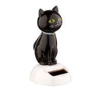 Puckator Puckator-FF113 Figurine Solaire, FF113, Black, 50 x 60 x 100 mm
