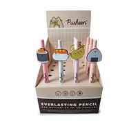 Puckator Pusheen the Cat Sushi Club Everlasting Pencil - Crayon infini pour enfants, école, dessin, journal, fournitures pour la rentrée scolaire - Cadeaux tendance - Pratique et utile
