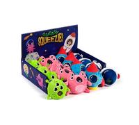 Puckator Queasy Squeezies Space Cadets Jouet en peluche