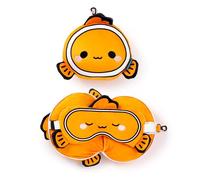 Puckator Coussin de voyage Relaxeazzz Adoramals Finley - Poisson clown 2 en 1