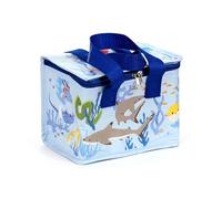 Puckator - Sac à repas pour réfrigérateur thermique en RPET - Animaux - Mariniverse, pour déjeuner, école, bureau, voyage
